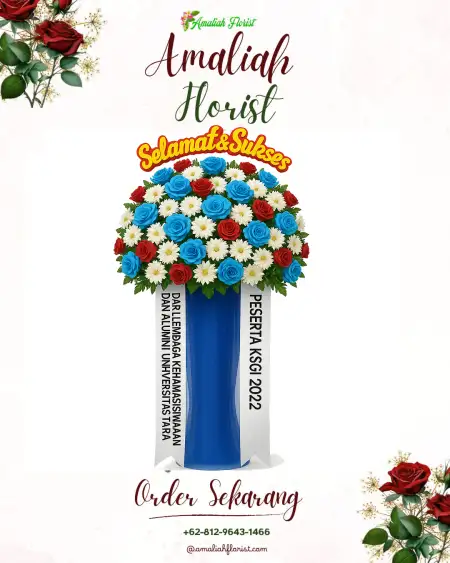 Standing Flowers Air Hangat